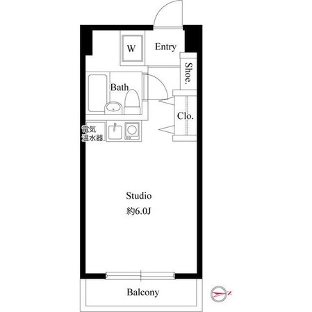 クレセントコート柏の物件間取画像